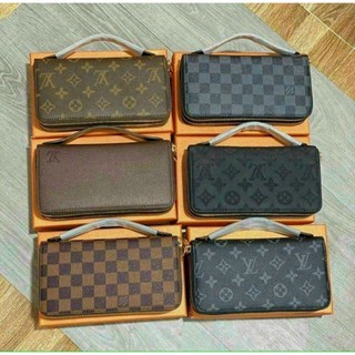VÍ CLUTCH CẦM TAY UNISEX LV. ZIPPY XL FULLBOX