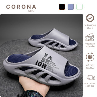 Dép quai ngang đế dày chống trơn trượt thời trang hè cho nam - CORONA SHOP (D12)