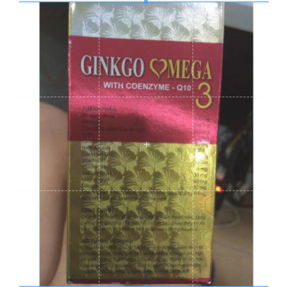 Viên Uống hoạt huyết dưỡng não Bổ Não Ginkgo Omega 3 Coenzym Q10 hộp 100 viên