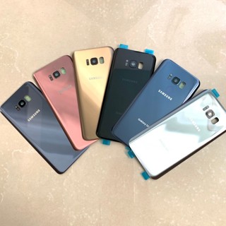 Nắp lưng Samsung S8 Plus/ S8+ hàng linh kiện, có cụm kính camera và ron keo dán - 7Four