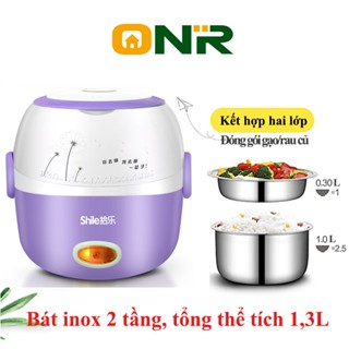 Nồi Cơm Điện Mini Nấu Đa Năng Bình Bên Trong Chống Dính Có Thể Đặt Trước Công Suất An Toàn 1.8L Nhân Viên Văn Phòng Sinh
