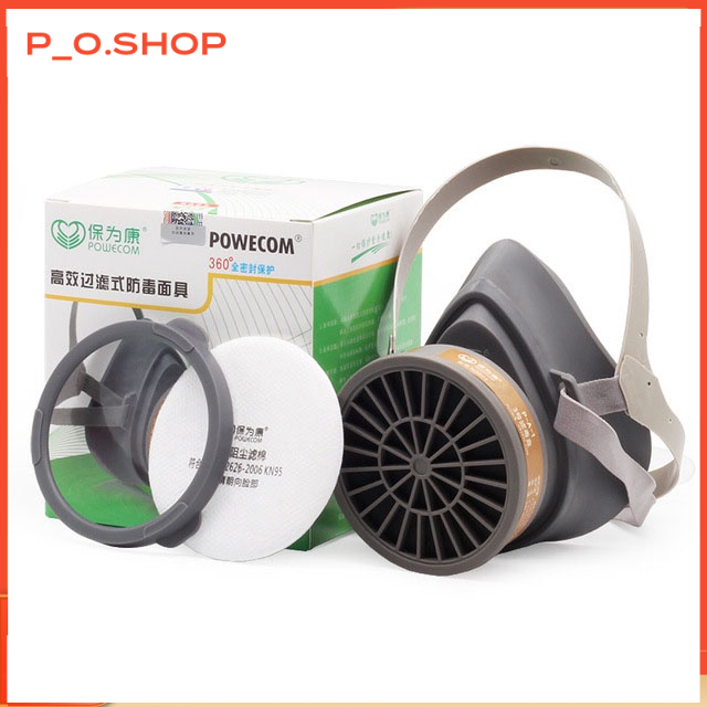 【🔥Rẻ】Mặt Nạ Phòng Độc,Chống Độc 3700 Dùng Để Phun Sơn,Chống Hóa Chất