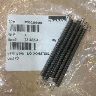 Lò xo bảo hiểm máy cưa gỗ mt583 m5801b makita maktec 231833-4