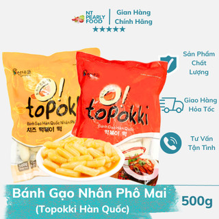 Bánh Gạo Hàn Quốc_Bánh Gạo Phô Mai_Topokki thơm dẻo, phô mai siêu ngon