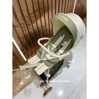 Xe đẩy gấp gọn du lịch playkids a8 xootz a6 mộc trà xe đẩy