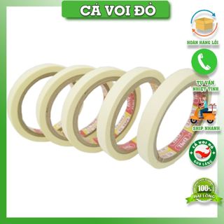 Băng keo giấy Băng dính giấy khổ 5cm và 2cm