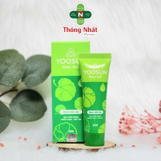 Kem Yoosun rau má [MẪU MỚI] ngừa mụn mẩn ngứa làm mát da cho bé tuýp 25g