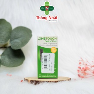 Kim lấy máu OneTouch Delica Plus hộp 25 que chuẩn nhà thuốc