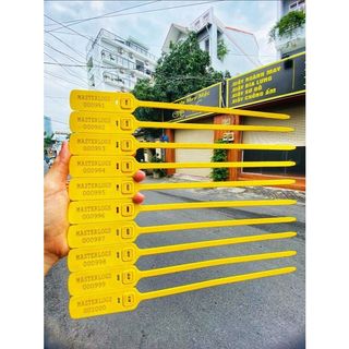 [50 CHIẾC] Seal nhựa niêm phong dạng dẹt ( Bịch 50 chiếc)