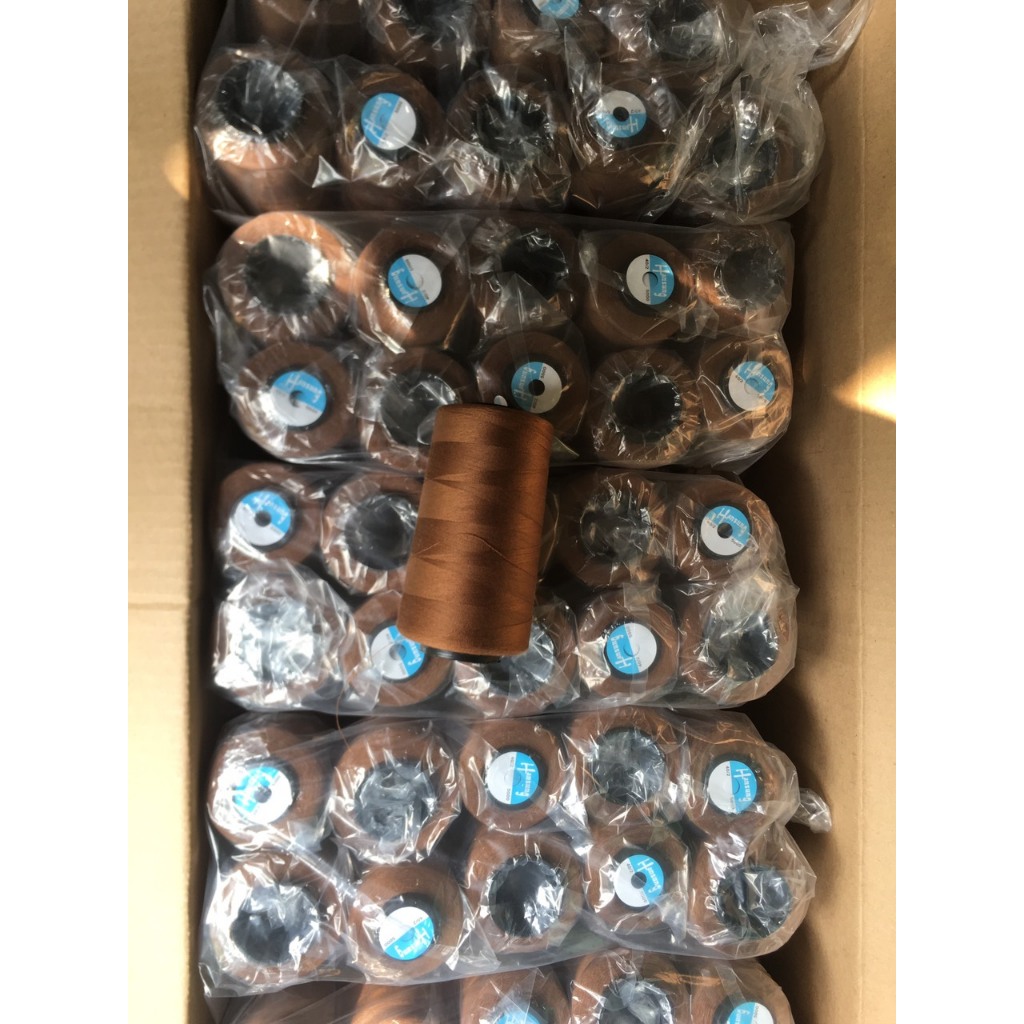 Chỉ may hansung màu nâu