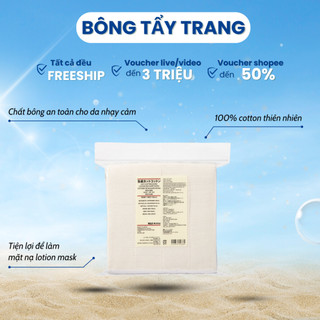 Bông tẩy trang Muji Túi 189 miêng