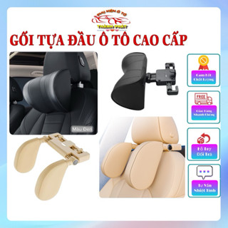  Gối tựa kê đầu ô tô A05 và A09 giảm đau mỏi vai cổ khi ngủ kèm giá đỡ điện thoại móc treo đồ sau ghế 