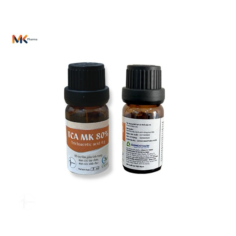 TCA 50% loại bỏ sùi mào gà,mụn cóc 5ml
