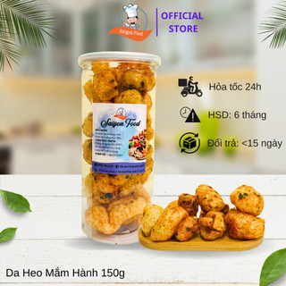 150g da heo sốt mắm hành lon pet - saigonfood