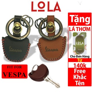 Bao Da Chìa Khóa Vespa, Piaggio handmade da thật