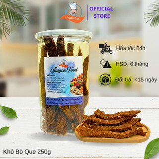 250gram KHÔ BÒ QUE HỒNG NGỰ SAIGONFOOD