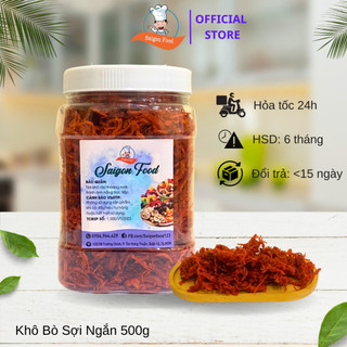 1kg thịt bò khô sợi thơm ngon (Khô gà giả bò) - Saigonfood