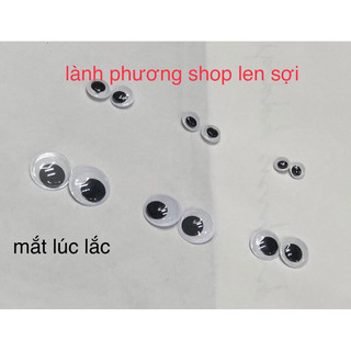 Mắt thú nhựa lúc lắc