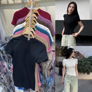 Áo cộc tay chất giấy lông thỏ - A258