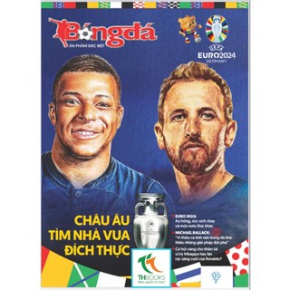 Sách - Ấn Phẩm Đặc San Euro 2024 - THBooks (Tặng kèm lịch thi đấu khổ nhỏ)