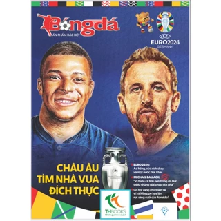 Sách - Ấn Phẩm Đặc San Euro 2024 - THBooks (Tặng kèm lịch thi đấu khổ nhỏ)