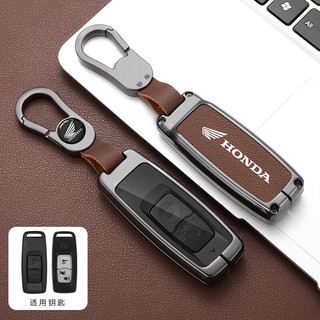 Ốp kim loại chìa khoá smartkey 2 nút xe vision , sh , sh mode , lead , winner , air blade cao cấp
