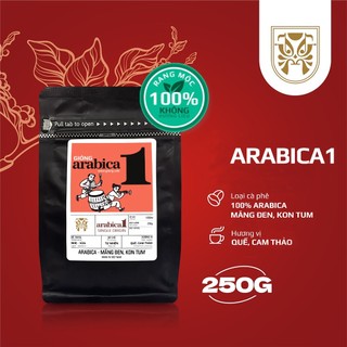 Arabica 1 - 100% cà phê arabica natural măng đen, kon tum đậm vị quế, cam thảo