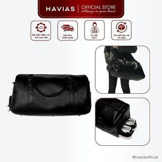 FIT HAVIAS túi Gym & Travel da bò Nappa thật 100%