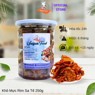 250gr khô mực rim sa tế loại 1