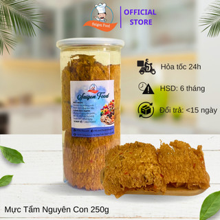 500g MỰC TẨM GIA VỊ NGUYÊN CON ĂN LIỀN NHA TRANG - SAIGONFOOD