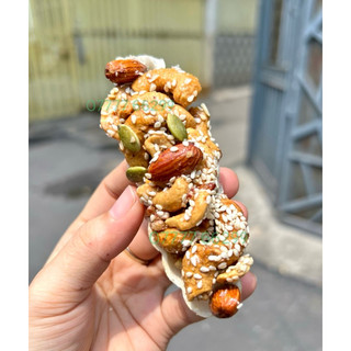🧧 1kg bánh thuyền mix siêu hạt cao cấp hàng loại 1