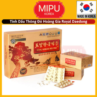 Tinh dầu thông đỏ royal chính phủ hàn quốc hộp 120 viên