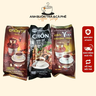 3 bịch cà phê chồn - 3 loại khác nhau về trộn