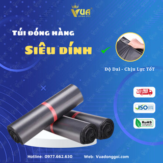 Túi Gói Hàng Niêm Phong 45x60 Màu Xám Ghi , Túi Ship Cod 500g - 1kg, Có Keo Dán, Đầy Đủ Kích Thước