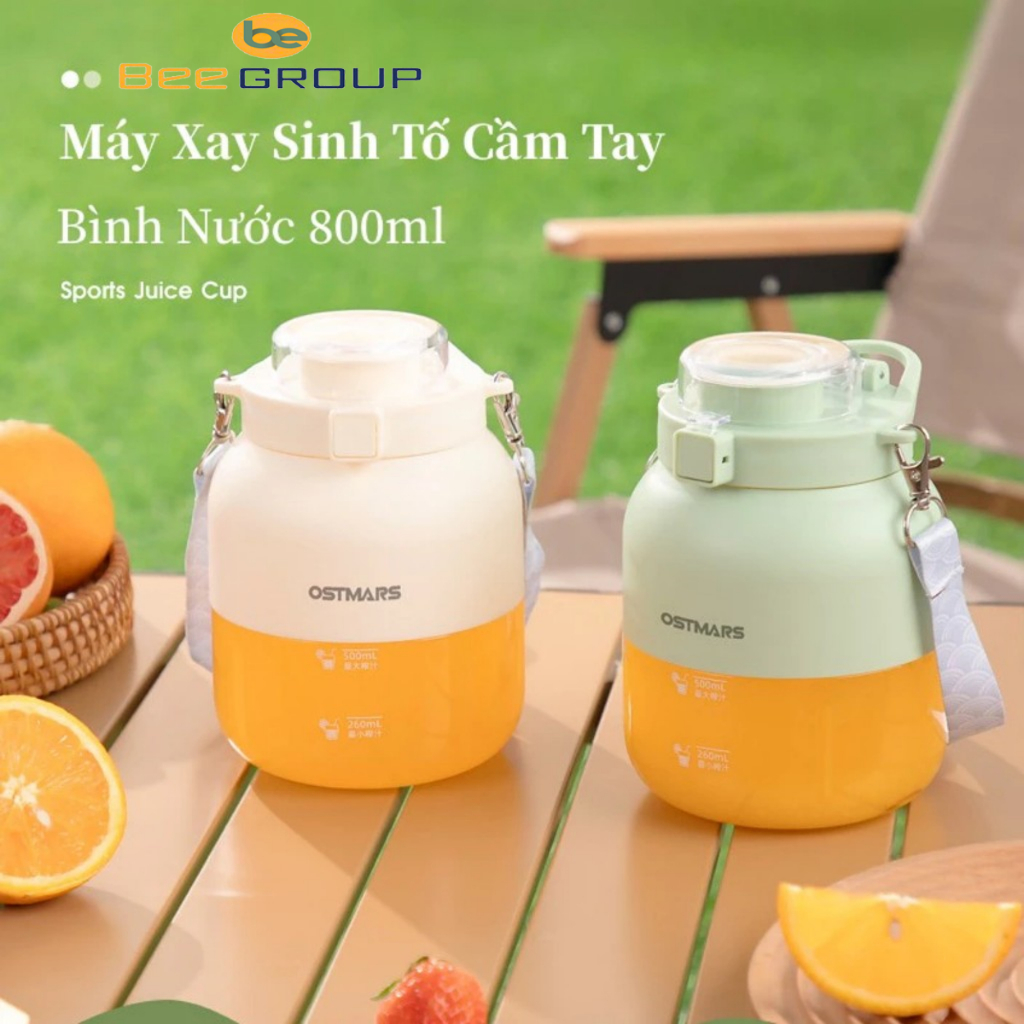 [ Hàng Loại 1 ] Máy xay sinh tố mini đa năng OSTMARS , máy xay sinh tố cầm tay OSTMARS