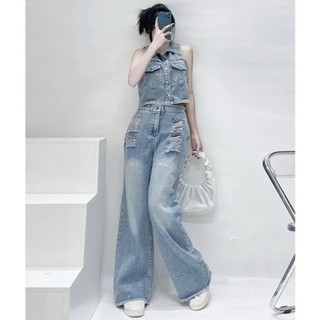 Sét Jean thu đông Croptop