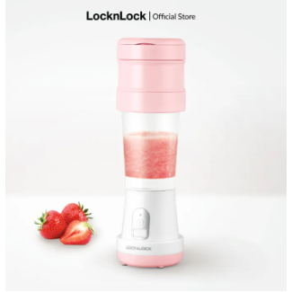 Máy xay sinh tố USB EJM221 Lock&Lock (Hồng/Mint) 500ml 70W- Có thể gấp gọn, Dung lượng pin 200mAH