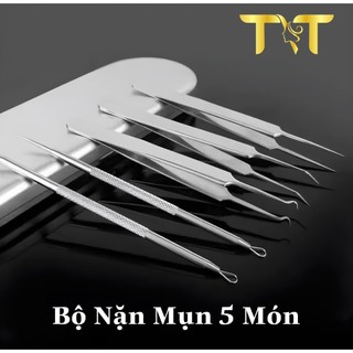 Bộ lặn mụn 5 dụng cụ spa, tmv || bộ lặn mụn ninox