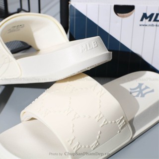 Dép MLB Quai Ngang 2 lớp Chunky Thời Trang Nam Nữ Fullbox