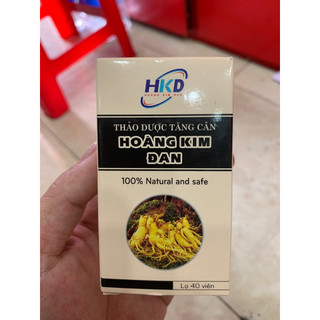 Tăng cân Hoàng Kim Đan - Loại mẫu củ