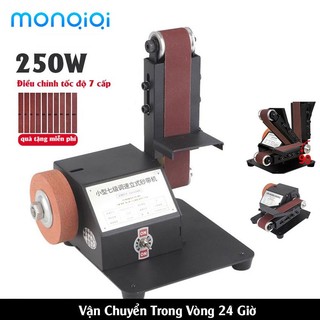 Monqiqi máy mài đai,máy mài cạnh,đánh bóng mini diy,puly gắn cho máy mài đai, máy cưa,đai chà nhám