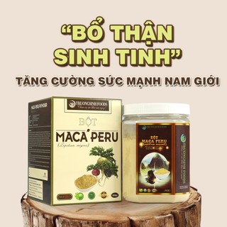 [Cho Nam]Bột Sâm Maca Peru ĐEN-Tăng cường sinh lý Nam-Hộp CHÍNH HÃNG 500G