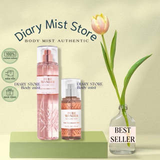 Diarymist.store Xịt thơm toàn thân Bath and Body Works Pure Wonder