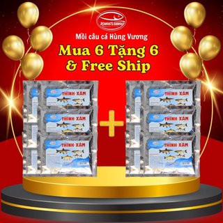 Combo 12 gói Thính xám - Câu cá Chép, trắm đen, trắm cỏ, trôi