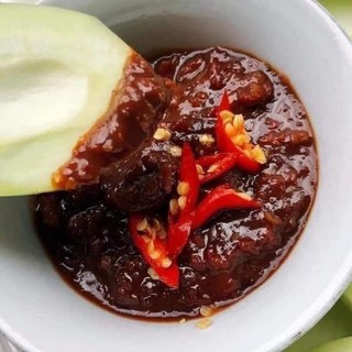 Mắm ruốc xào sả ớt