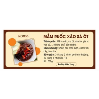 Mắm ruốc xào sả ớt