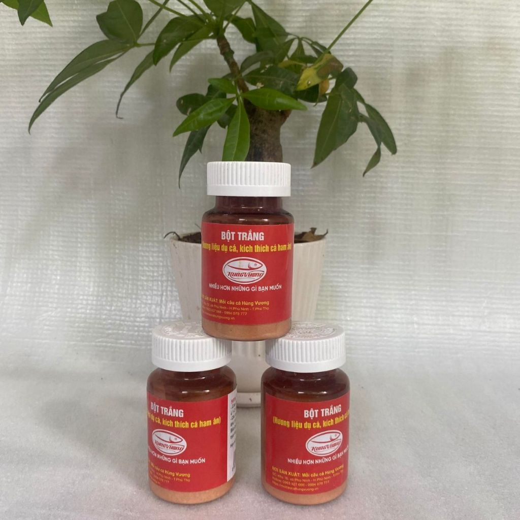 Combo 2 Lọ Bột Trắng – Kích Thích Cá Ham Ăn - Tăng Phản Ứng Ăn Mồi Cực Mạnh
