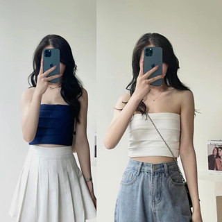 Áo quây cúp ngực xếp ly chun sau lưng Jun Store 1285 P0K48