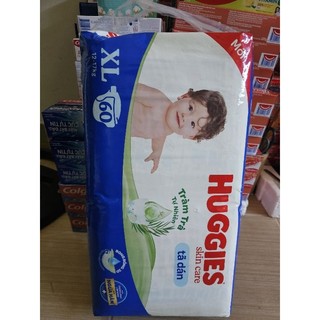 Tã dán Huggies tràm trà XL60