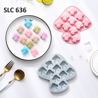 Khuôn silicon cao cấp hình cây nấm